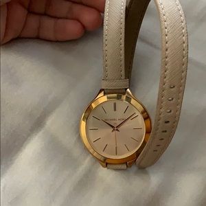 Rose gold Michael Kors bracelet watch